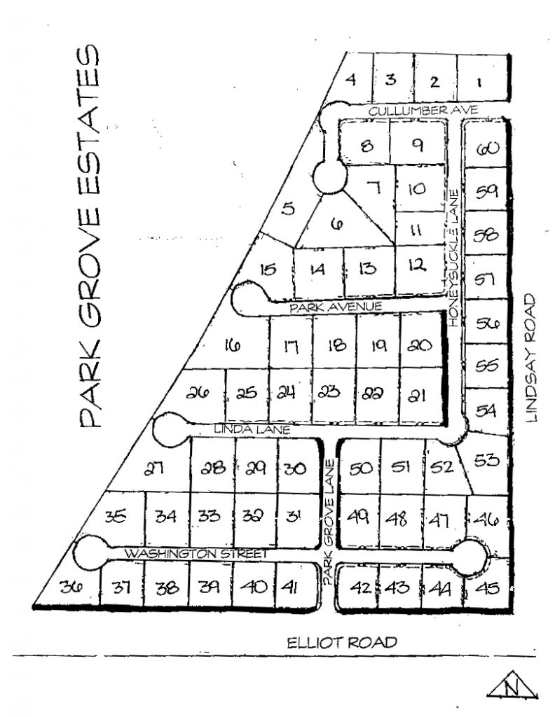 Park Grove Estates Plat